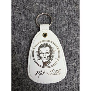 Mel Tillis "Entertainer Of The Year" White Keychain With Ring